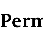 PermianSerifTypeface