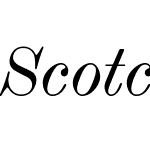 Scotch Modern