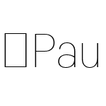 PaulGrotesk-Thin