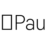 PaulGrotesk-Light