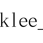 klee_呐喊体