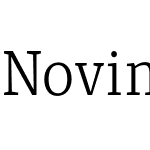 Novina Condensed Premium