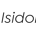 Isidora Sans