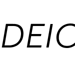 DEIO Sans