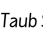 Taub Sans