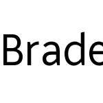 Bradesco Sans Condensed