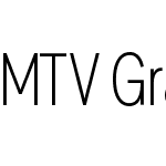 MTV Gravity Grotesk