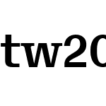 tw20ty_Serif