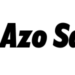 Azo Sans 2 Condensed