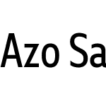 Azo Sans 2 Condensed