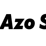 Azo Sans 2 Narrow