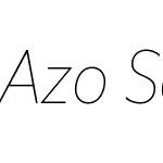 Azo Sans 2 Narrow