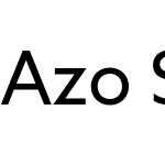 Azo Sans 2