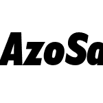 Azo Sans 2 Condensed