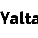 YaltaSansW02-ExtraBold