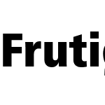 Frutiger LT Pro