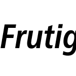 Frutiger Neue LT Pro