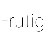 Frutiger Neue LT Pro