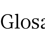 Glosa Text