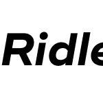 Ridley Grotesk