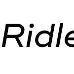 Ridley Grotesk