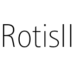 Rotis II Sans Std