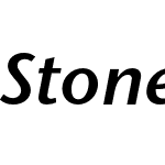 StoneSansITCStd