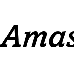 AmasisMTW04-MediumItalic