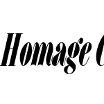 HomageCondensedW00-BlackIt