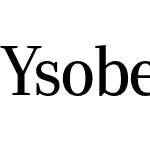 Ysobel Display Std