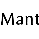 Mantika Sans Std