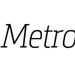 Metronic Slab Narrow