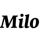 Milo Serif OT