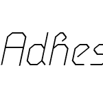 AdhesiveW00-ThinItalic