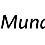 Mundo Sans Pro