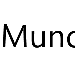 Mundo Sans Pro