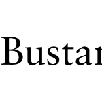 BustaniW00-Regular