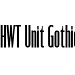 HWTUnitGothicW03-722
