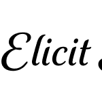 Elicit Script