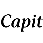 CapitolinaW03-SemiBoldIt