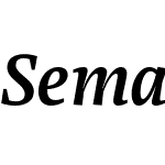 Semana Serif