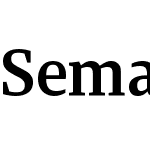 Semana Serif