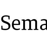 Semana Serif