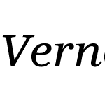 Vernacular Clarendon