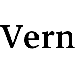 Vernacular Serif