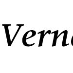 Vernacular Serif