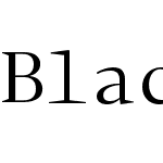 Blacker Mono