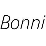 Bonnie SemiCondensed