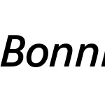 Bonnie SemiCondensed