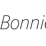 Bonnie SemiCondensed